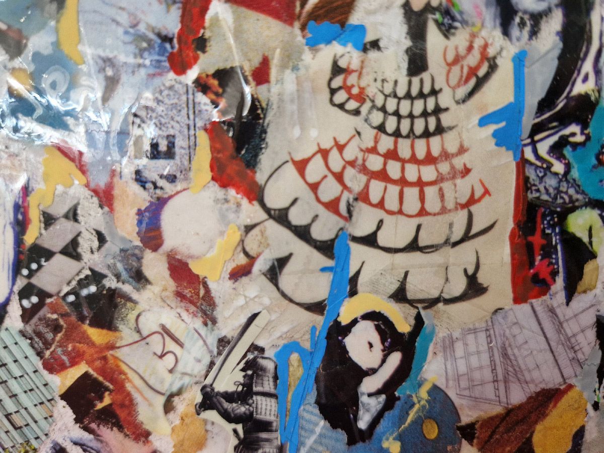 Editions d'art de FLOREPEA a pour titre  La Robe style street art, graphique dim : FLOREPEAprix:100