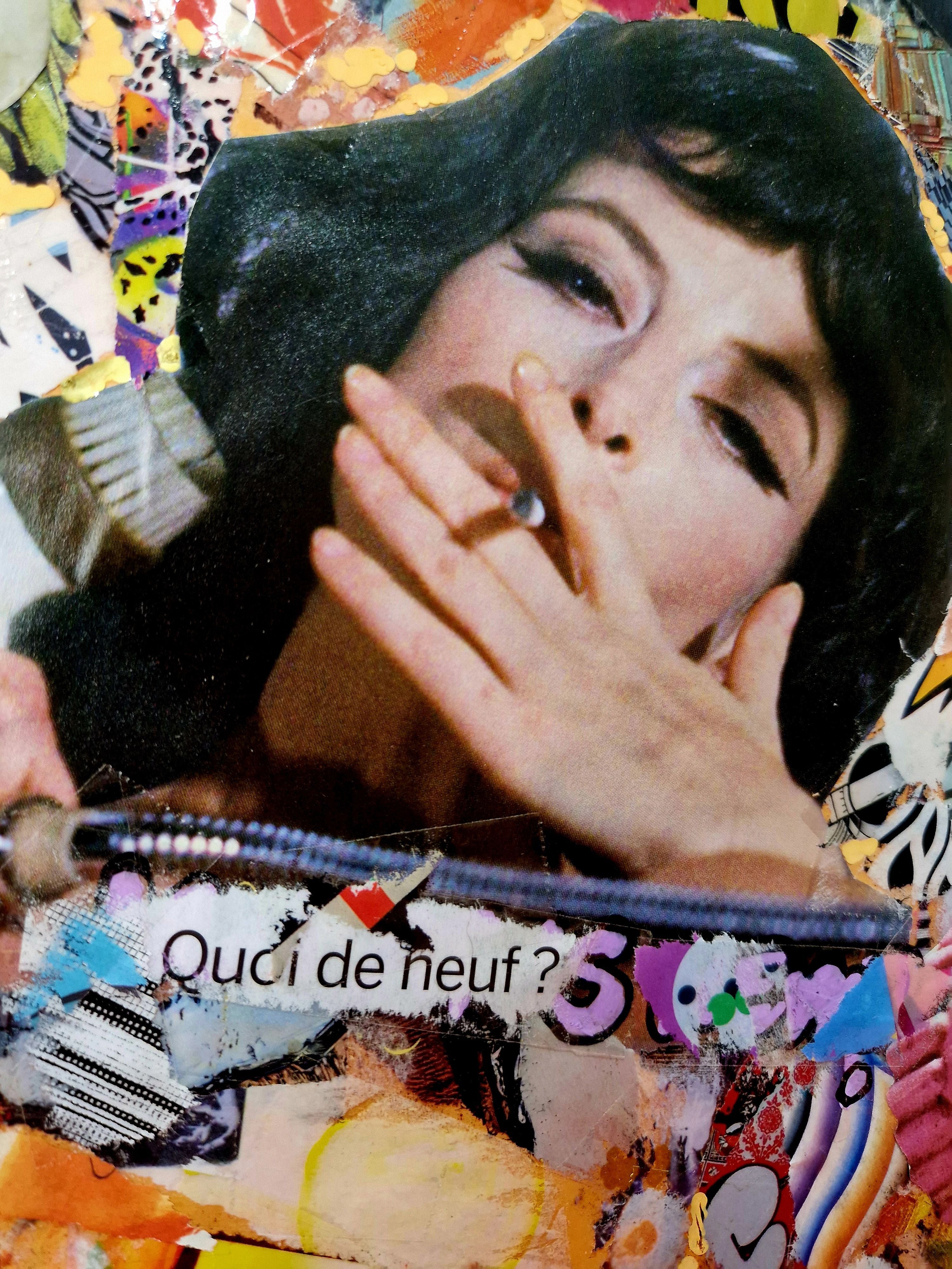 Editions d'art de FLOREPEA a pour titre  What's new style street art, graphique dim : FLOREPEAprix:200