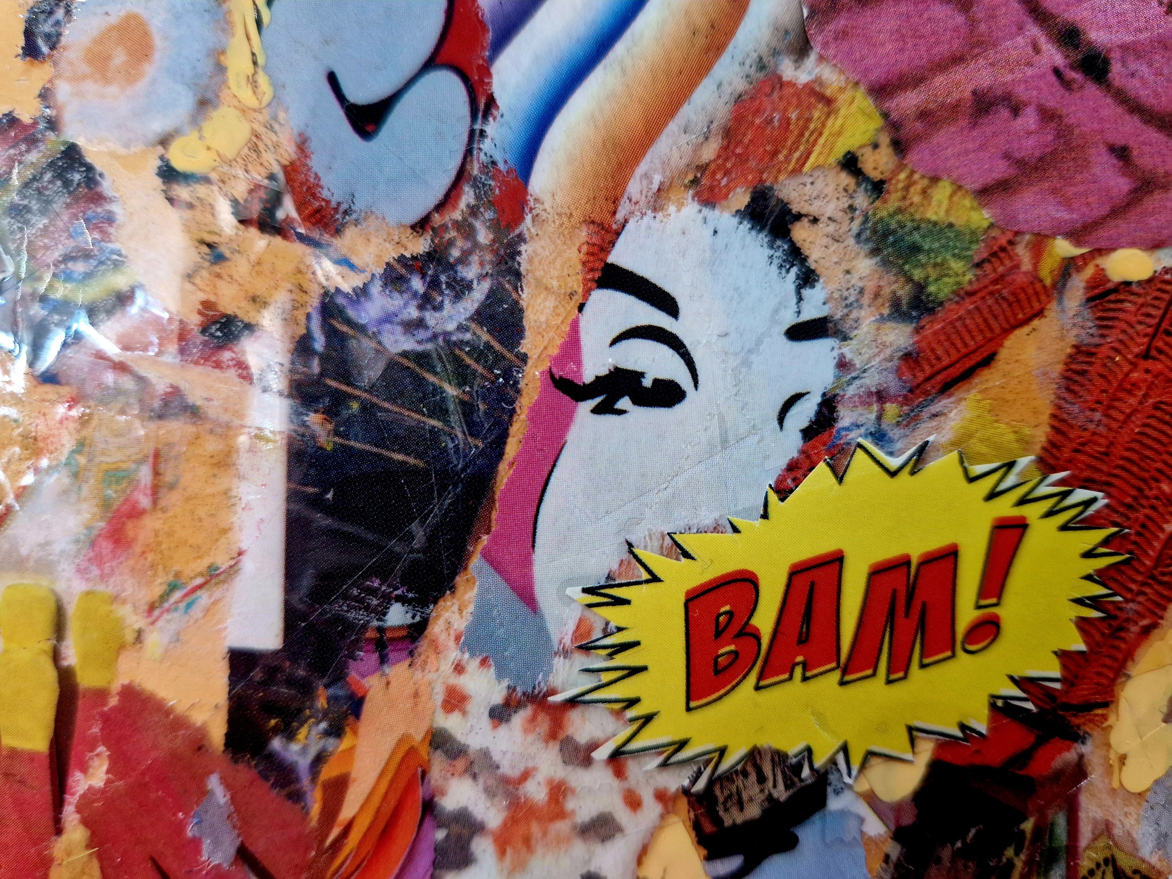 Editions d'art de FLOREPEA a pour titre  What's new style street art, graphique dim : FLOREPEAprix:200