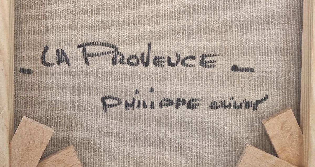 Tableau de PHIL a pour titre  Diptyque - Provence 1 et 2 style figuratif dim : PHILprix:450