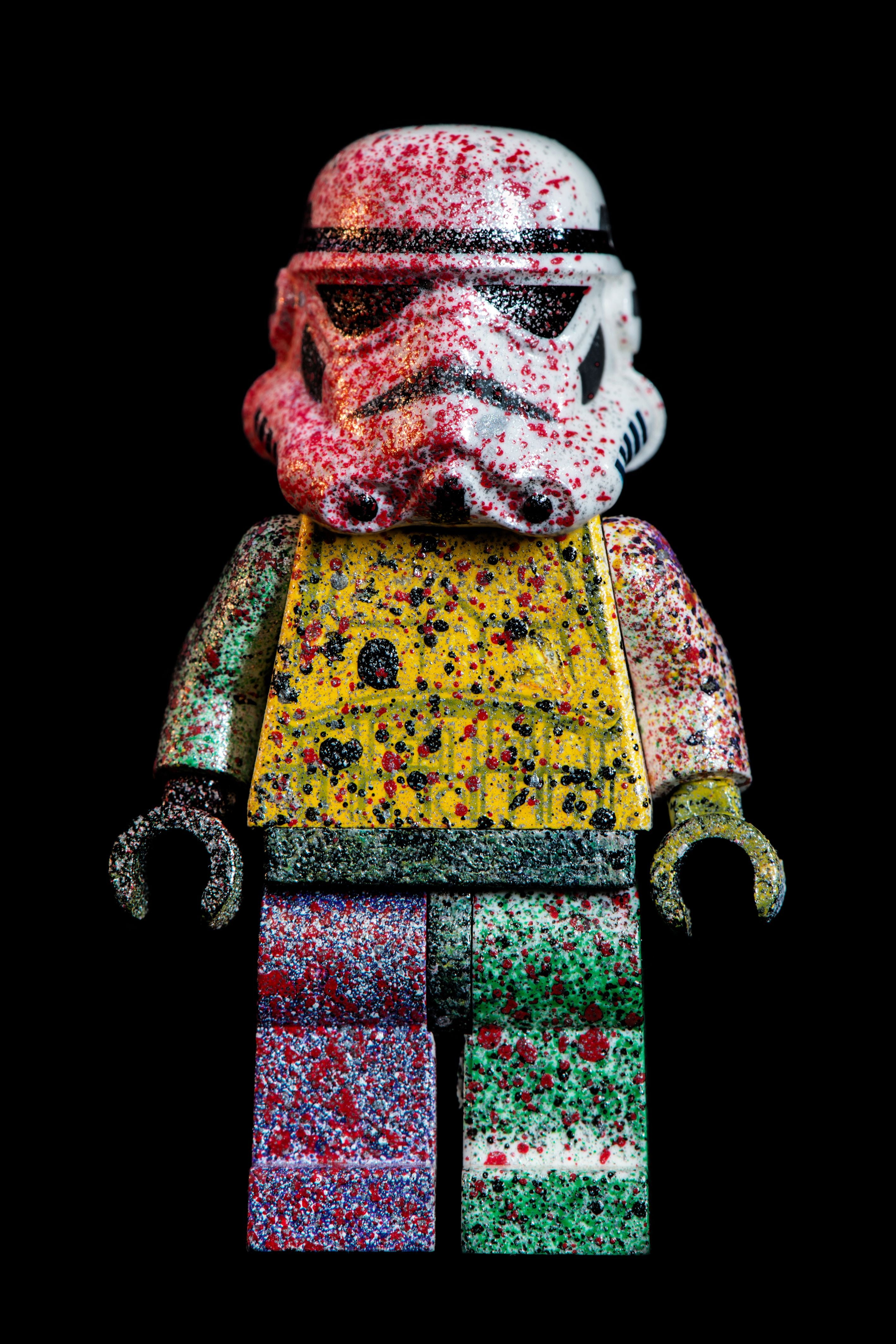 Photo de SAMSOFY a pour titre  STORMTROOPER SPLASH style graphique dim : SAMSOFYprix:60