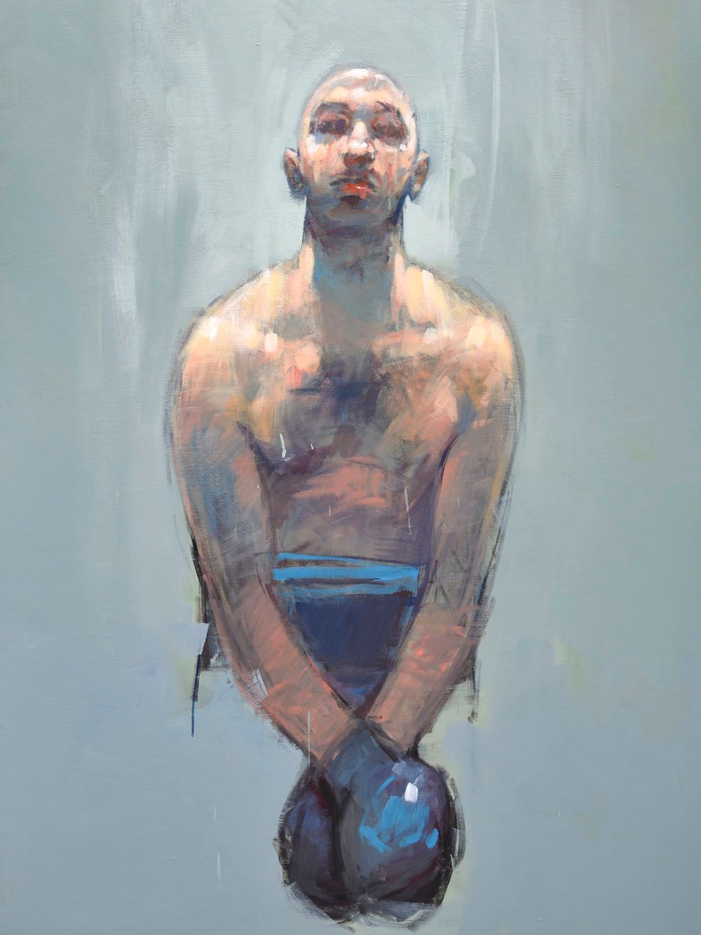 Editions d'art de MASSEBEUF Olivier a pour titre  BOXER style figuratif dim : MASSEBEUF Olivierprix:70
