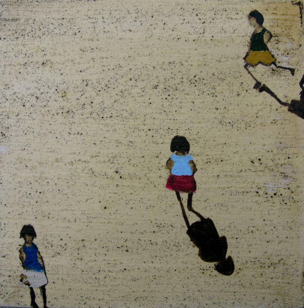 Tableau de MARCOS ZRIHEN NOWOTNY a pour titre  3 Children 2 - Barcelona 2025 style figuratif dim : MARCOS ZRIHEN NOWOTNYprix:80