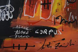 Tableau de LARBI ZAIDI a pour titre  Psychotic style figuratif dim : LARBI ZAIDIprix:1200