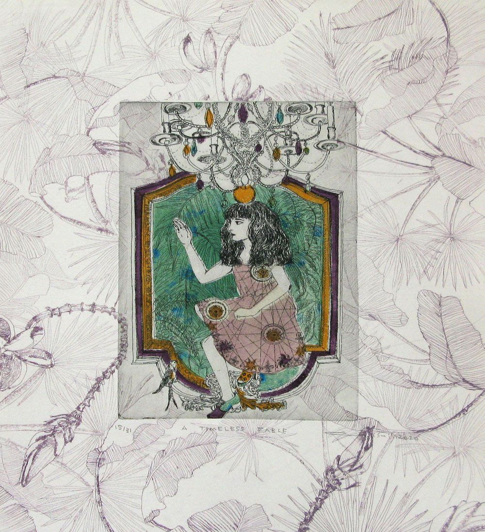 Dessin de ATSUKO ISHII a pour titre  A TIMESLESS FABLE style figuratif dim : ATSUKO ISHIIprix:130