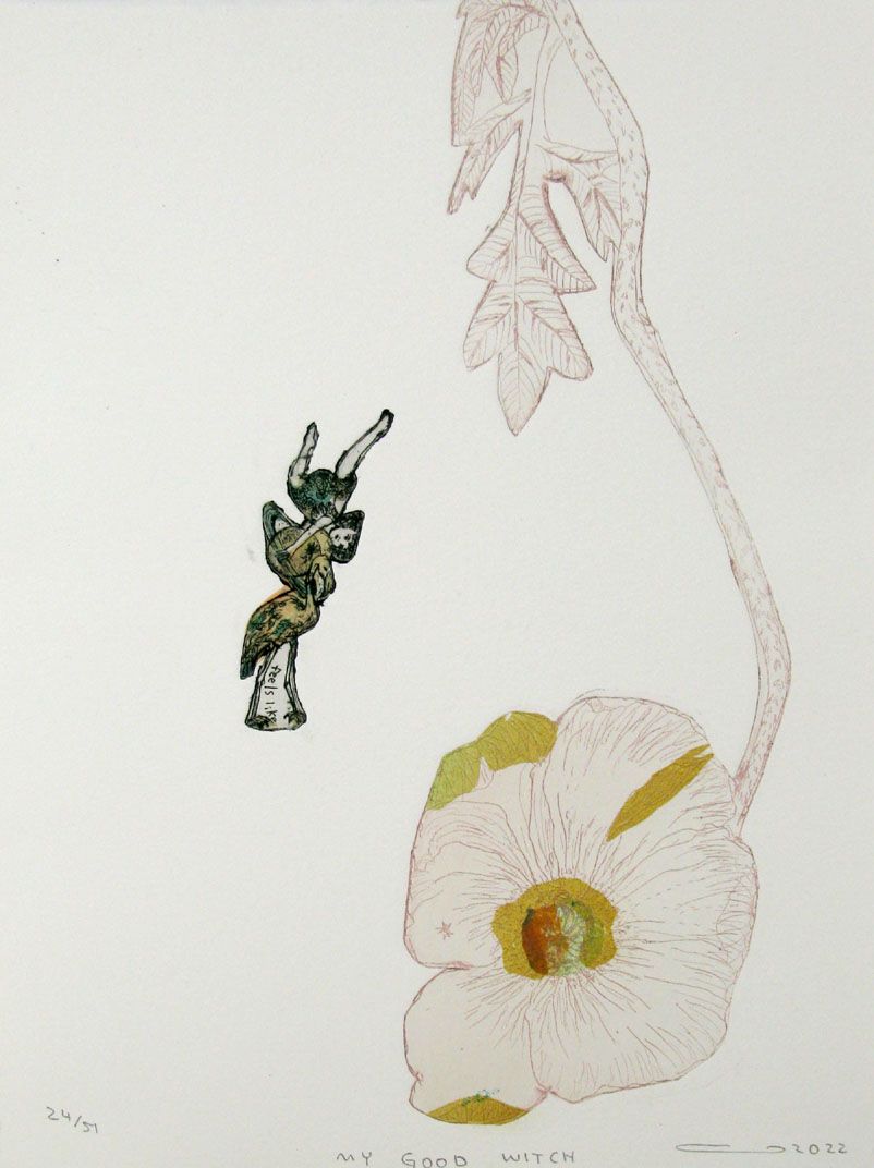 Editions d'art de ATSUKO ISHII a pour titre  My good witch style figuratif dim : ATSUKO ISHIIprix:60