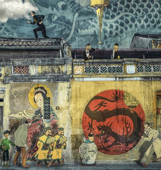 Editions d'art de OliR a pour titre  BMT in Asia style figuratif, graphique dim : OliRprix:50