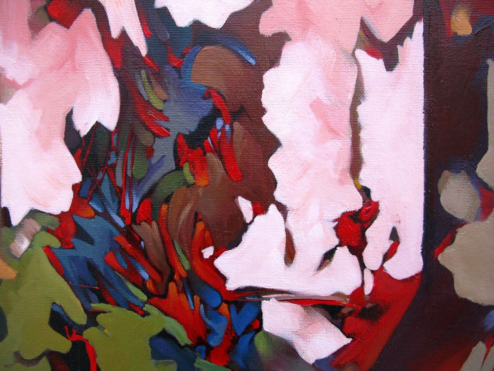 Tableau de BRUNEAU a pour titre  PEINTURE ABSTRAITE 3 style abstrait dim : BRUNEAUprix: