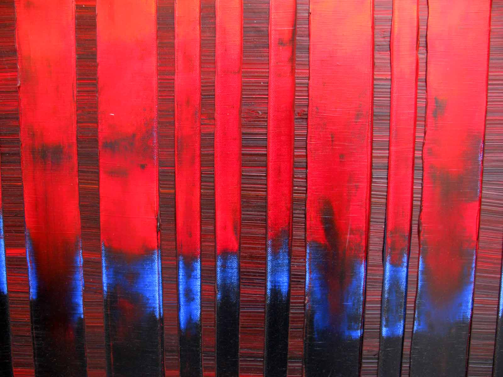Tableau de ALAIN BECANNE a pour titre  PEINTURE AOUT 2019-07 style abstrait dim : ALAIN BECANNEprix:300