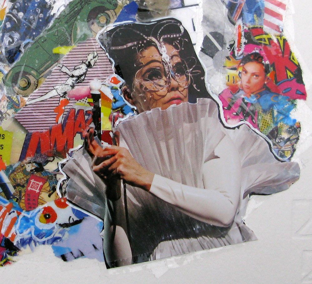 Editions d'art de FLOREPEA a pour titre  Björkissime style street art, graphique dim : FLOREPEAprix:100