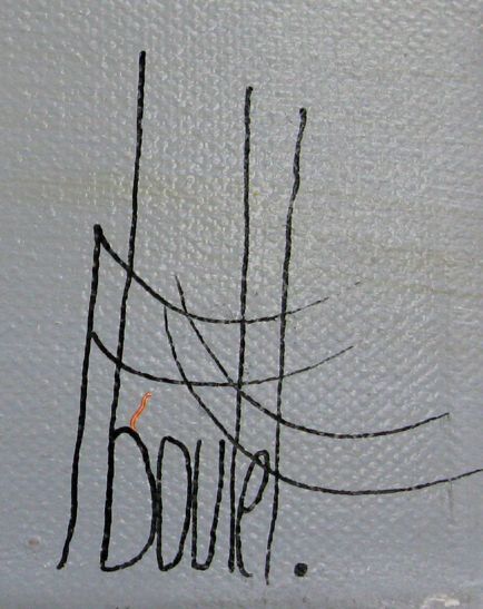 Tableau de F. BOUTET a pour titre  Marine abstraite 47 style figuratif dim : F. BOUTETprix:800