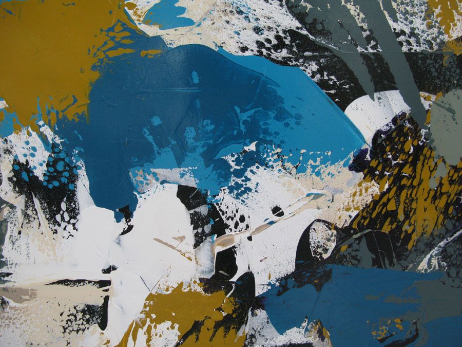 Tableau de CELINE WEBER a pour titre  ALIZEE style abstrait dim : CELINE WEBERprix:1100