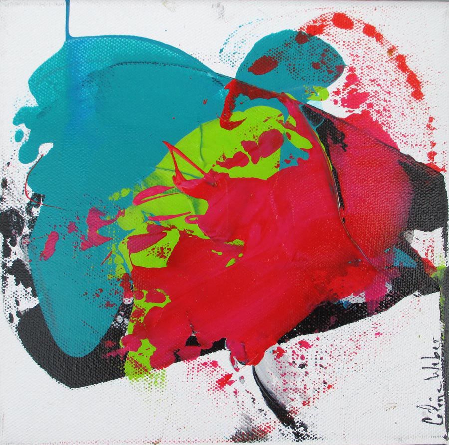 Tableau de CELINE WEBER a pour titre  ACIDULÉ 21 style no dim : CELINE WEBERprix: