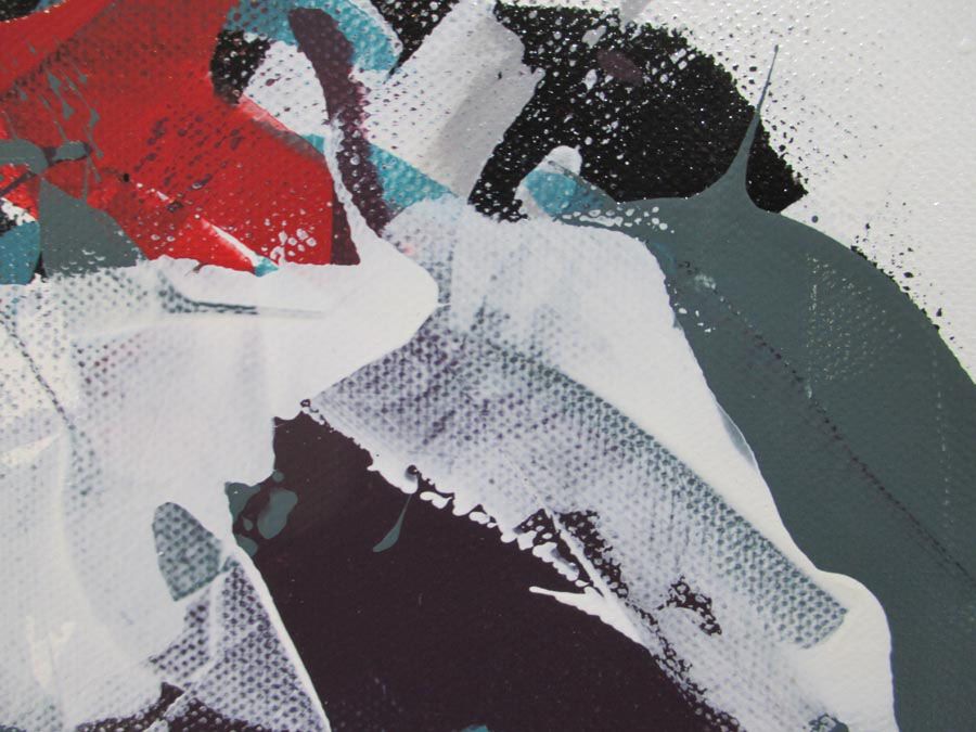 Tableau de CELINE WEBER a pour titre  WINDOW 2 style abstrait dim : CELINE WEBERprix: