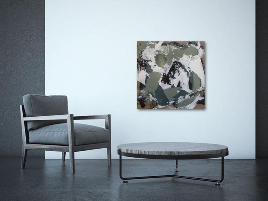 Tableau de CELINE WEBER a pour titre  ARGILE 2 style abstrait dim : CELINE WEBERprix: