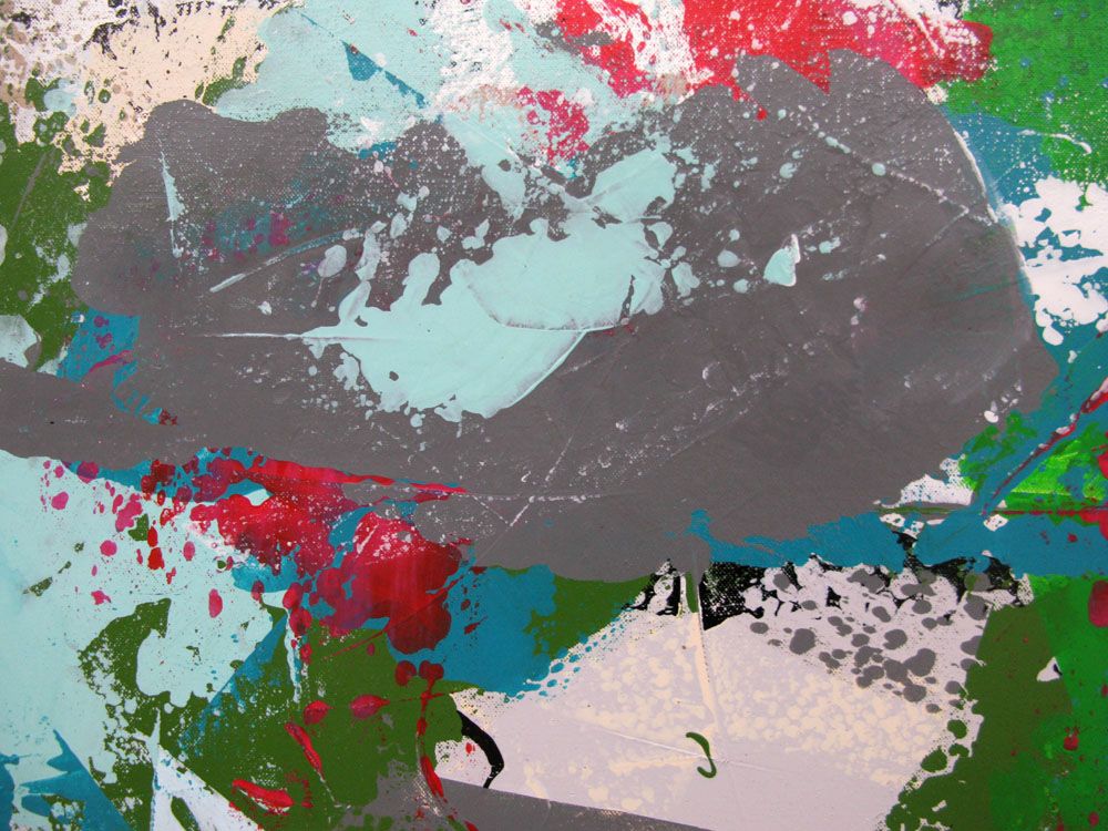 Tableau de CELINE WEBER a pour titre  SWEET FIZZ style abstrait dim : CELINE WEBERprix: