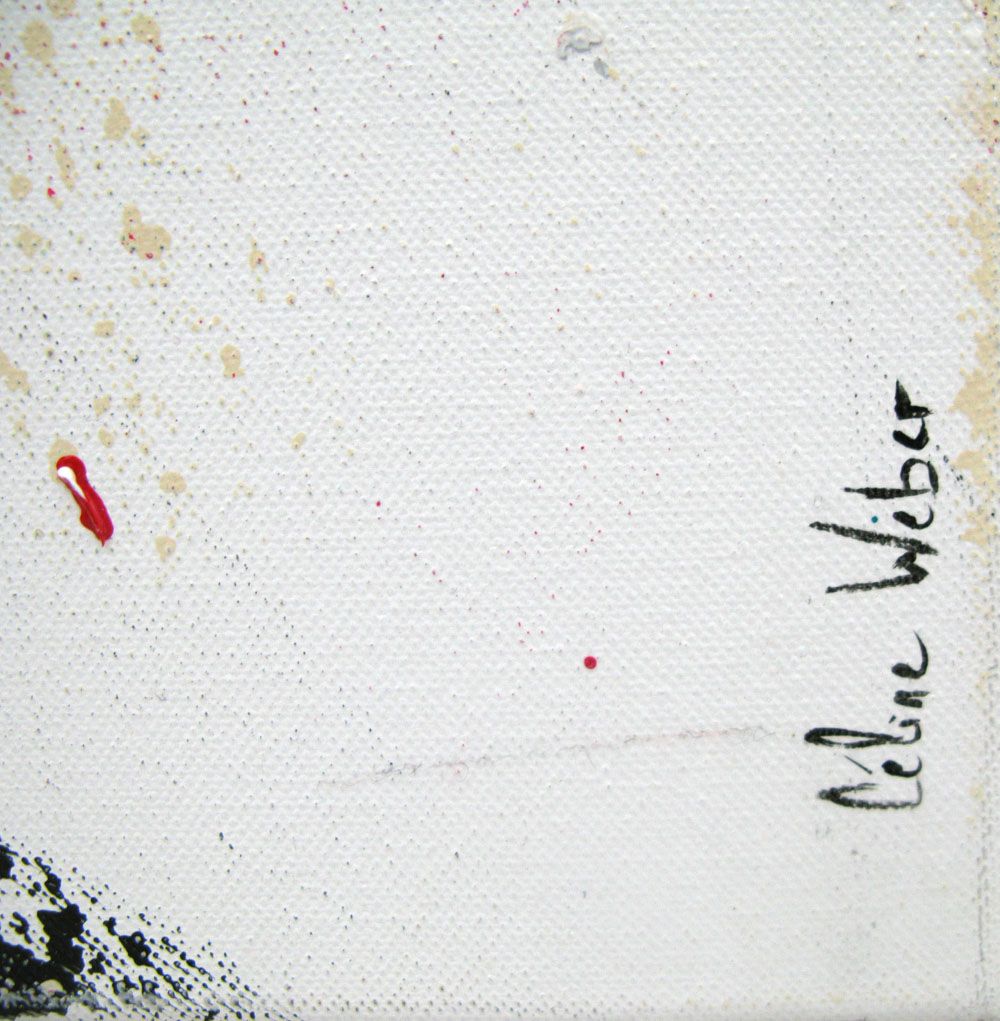 Tableau de CELINE WEBER a pour titre  SWEET FIZZ style abstrait dim : CELINE WEBERprix: