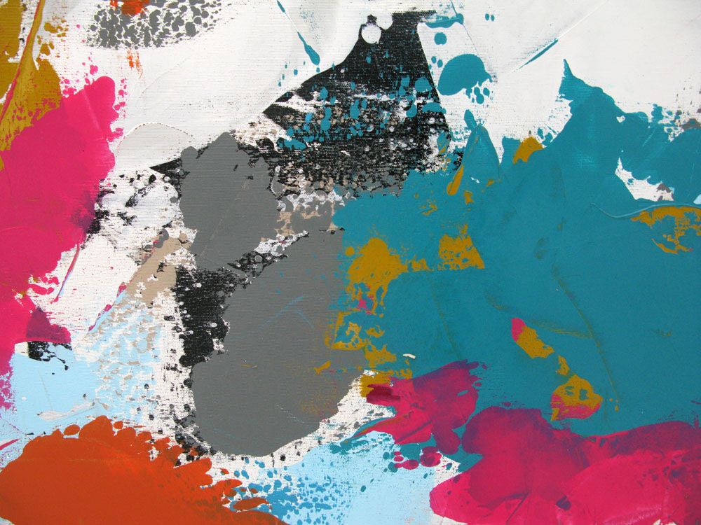 Tableau de CELINE WEBER a pour titre  ETOURDISSANT style abstrait dim : CELINE WEBERprix:1400