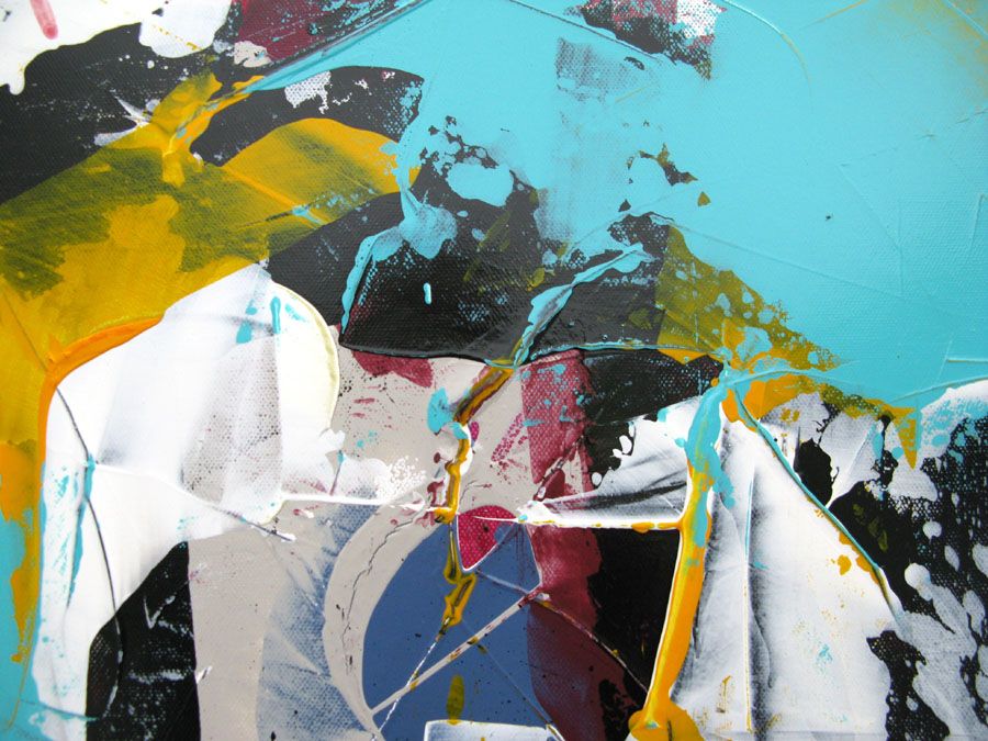 Tableau de CELINE WEBER a pour titre  METAMORPHOSE style abstrait dim : CELINE WEBERprix: