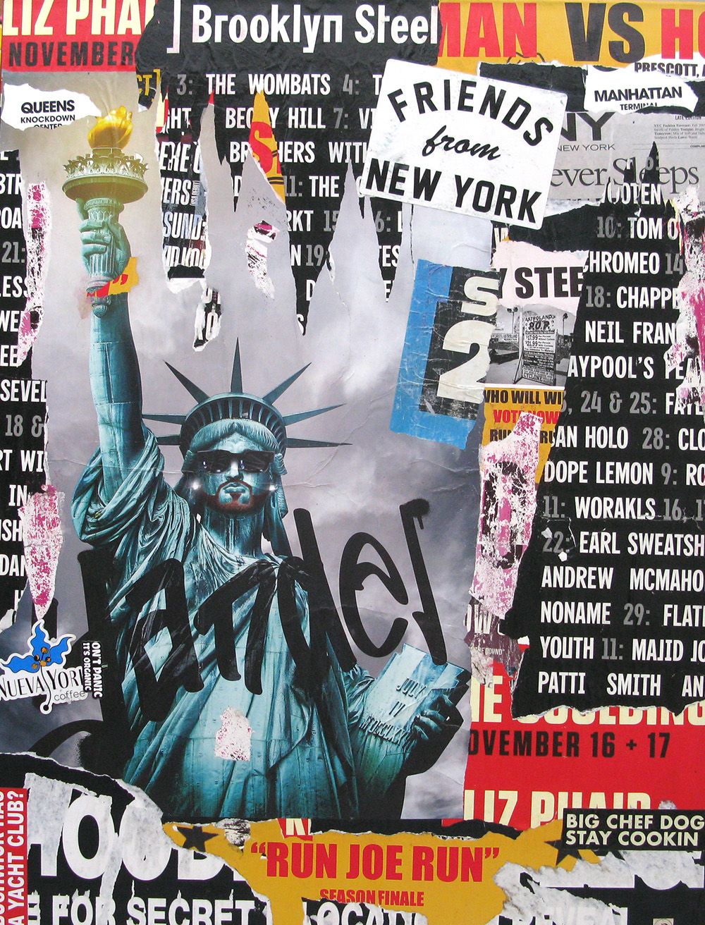 Tableau de PODKOL a pour titre  América style street art dim : PODKOLprix:700