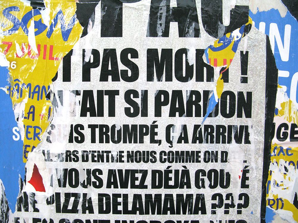 Tableau de PODKOL a pour titre  Fragments style street art dim : PODKOLprix:700