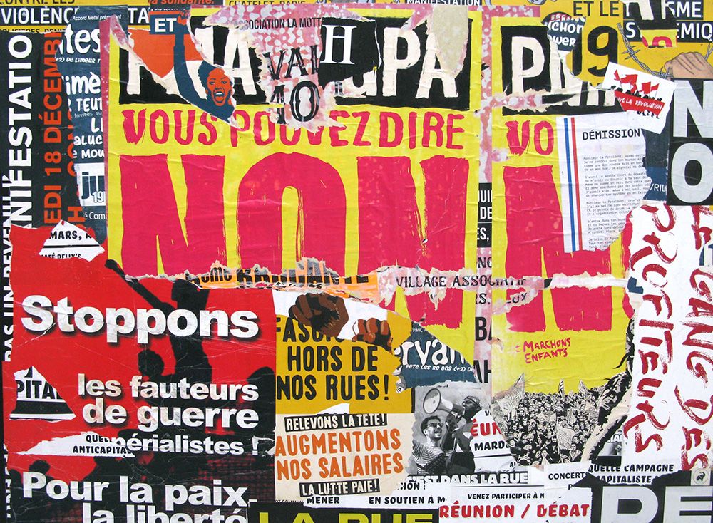 Tableau de PODKOL a pour titre  La rue style street art dim : PODKOLprix:800