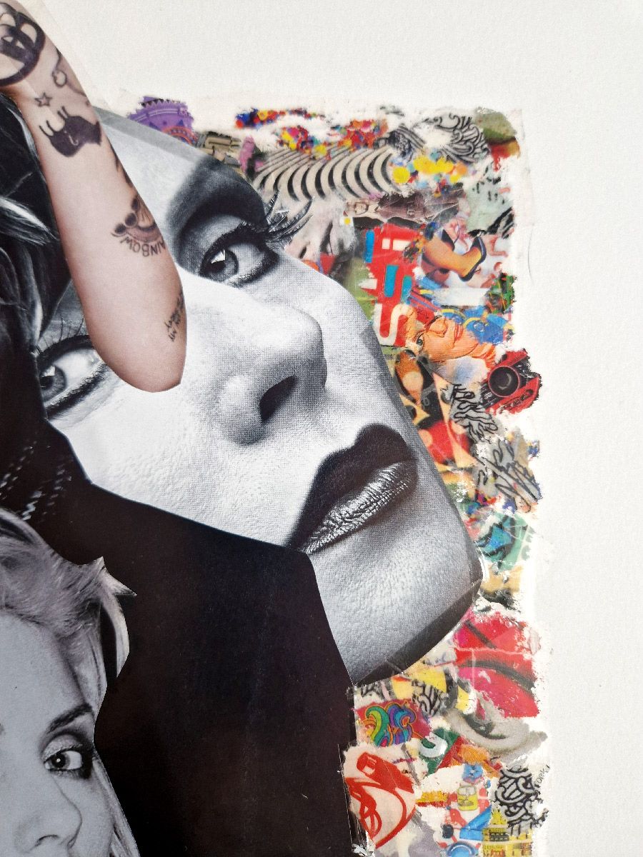 Editions d'art de FLOREPEA a pour titre  Bodebbie style graphique dim : FLOREPEAprix:350