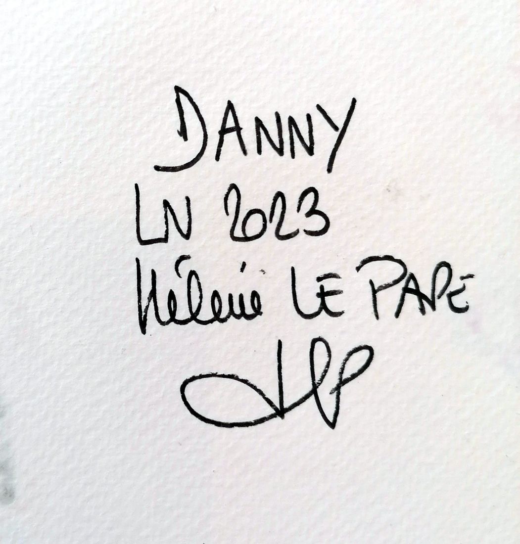 Dessin de LN LE PAPE a pour titre  DANNY style street pop art dim : LN LE PAPEprix:50