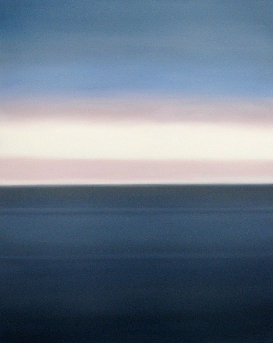 Tableau de ELISE BARAT a pour titre  MICHIGAN LAKE XXIV style abstrait dim : ELISE BARATprix: