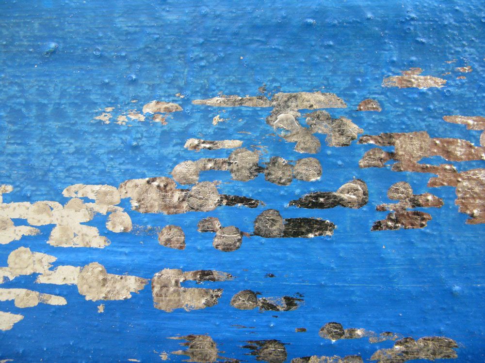 Tableau de ELKA a pour titre  BLEU # style abstrait dim : ELKAprix: