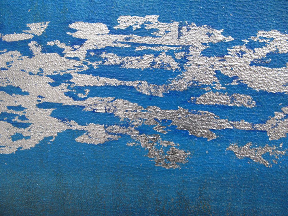 Tableau de ELKA a pour titre  BLEU # style abstrait dim : ELKAprix: