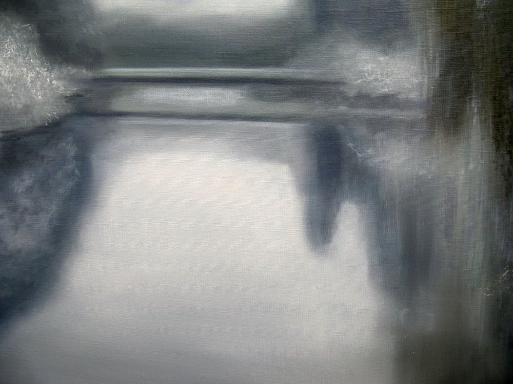 Tableau de ELISE BARAT a pour titre  Neige style figuratif dim : ELISE BARATprix:1200