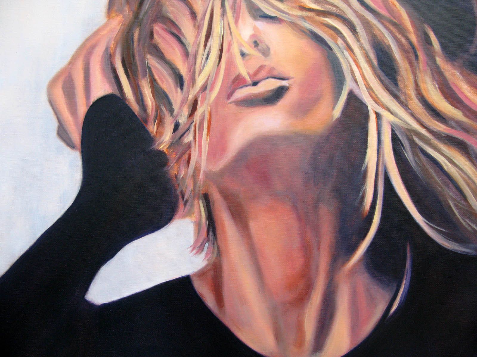 Tableau de EMILIE CREPIN a pour titre  Alix style figuratif dim : EMILIE CREPINprix:1200