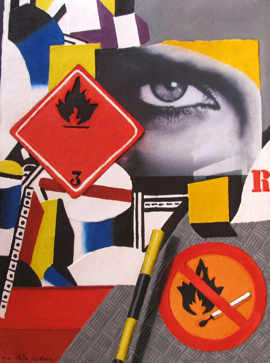 Editions d'art de PETER KLASEN a pour titre  L'OEIL style abstrait dim : PETER KLASENprix: