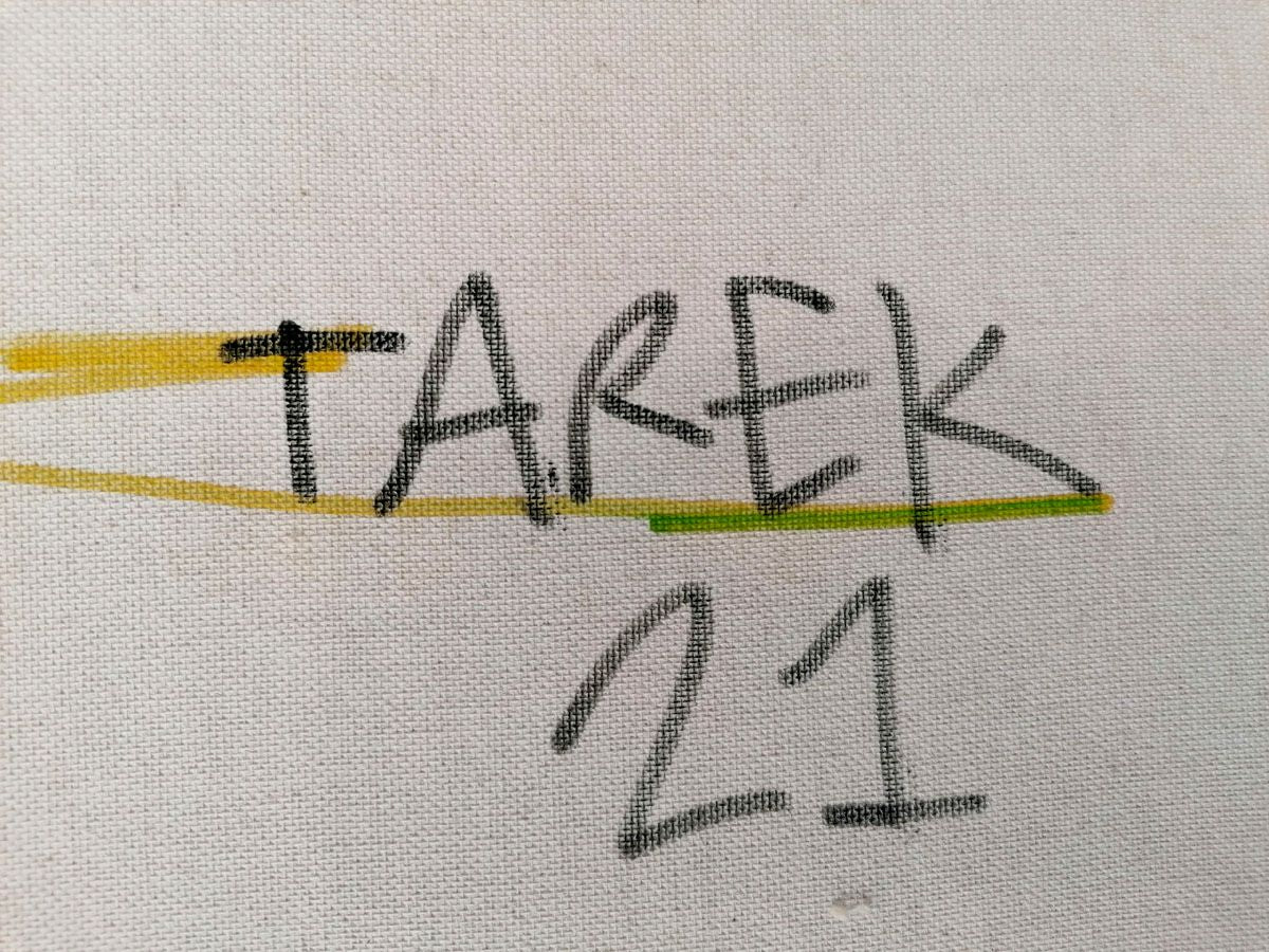 Tableau de TAREK a pour titre  GRENDIZER style graphique dim : TAREKprix:700