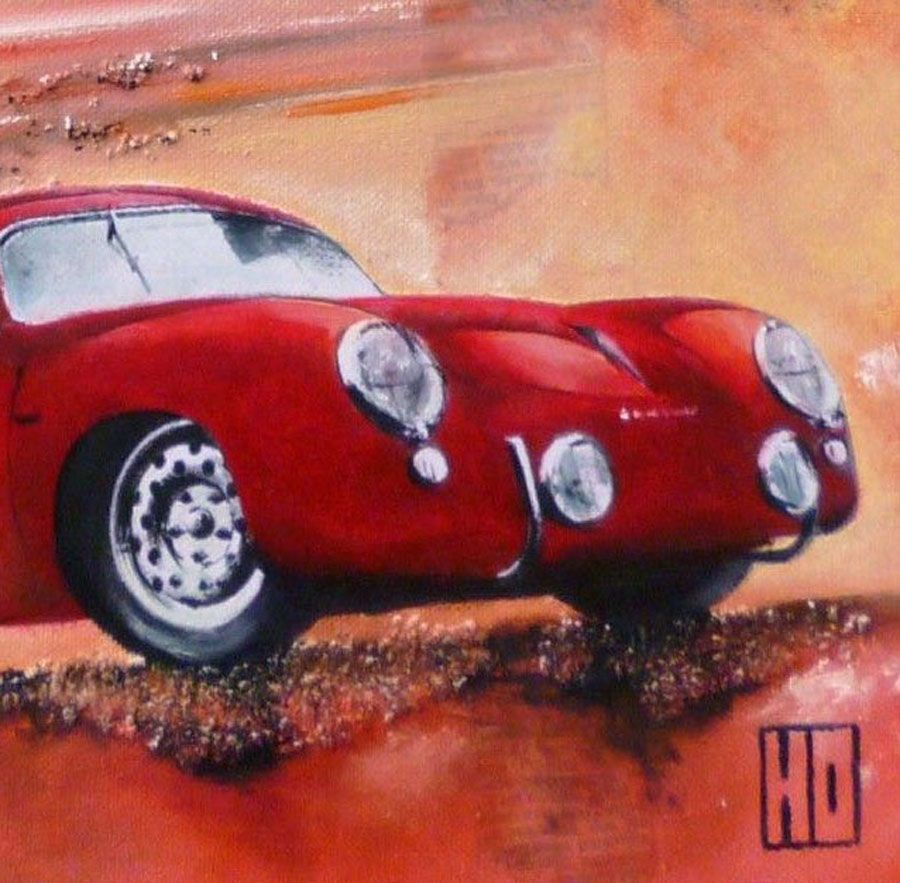 Tableau de HUBERT OLLIVIER a pour titre  CONNECTION style figuratif dim : HUBERT OLLIVIERprix: