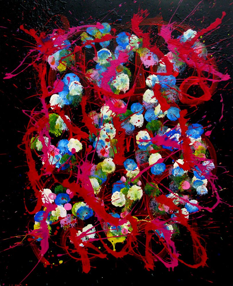 Tableau de STEPHANE RIME a pour titre  Noname C34 style abstrait dim : STEPHANE RIMEprix:690