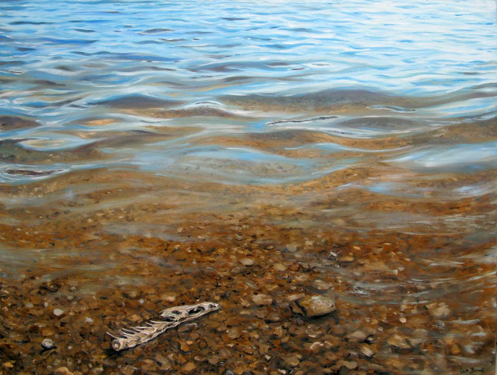 Tableau de ELISE BARAT a pour titre  Vanité style figuratif dim : ELISE BARATprix:1300