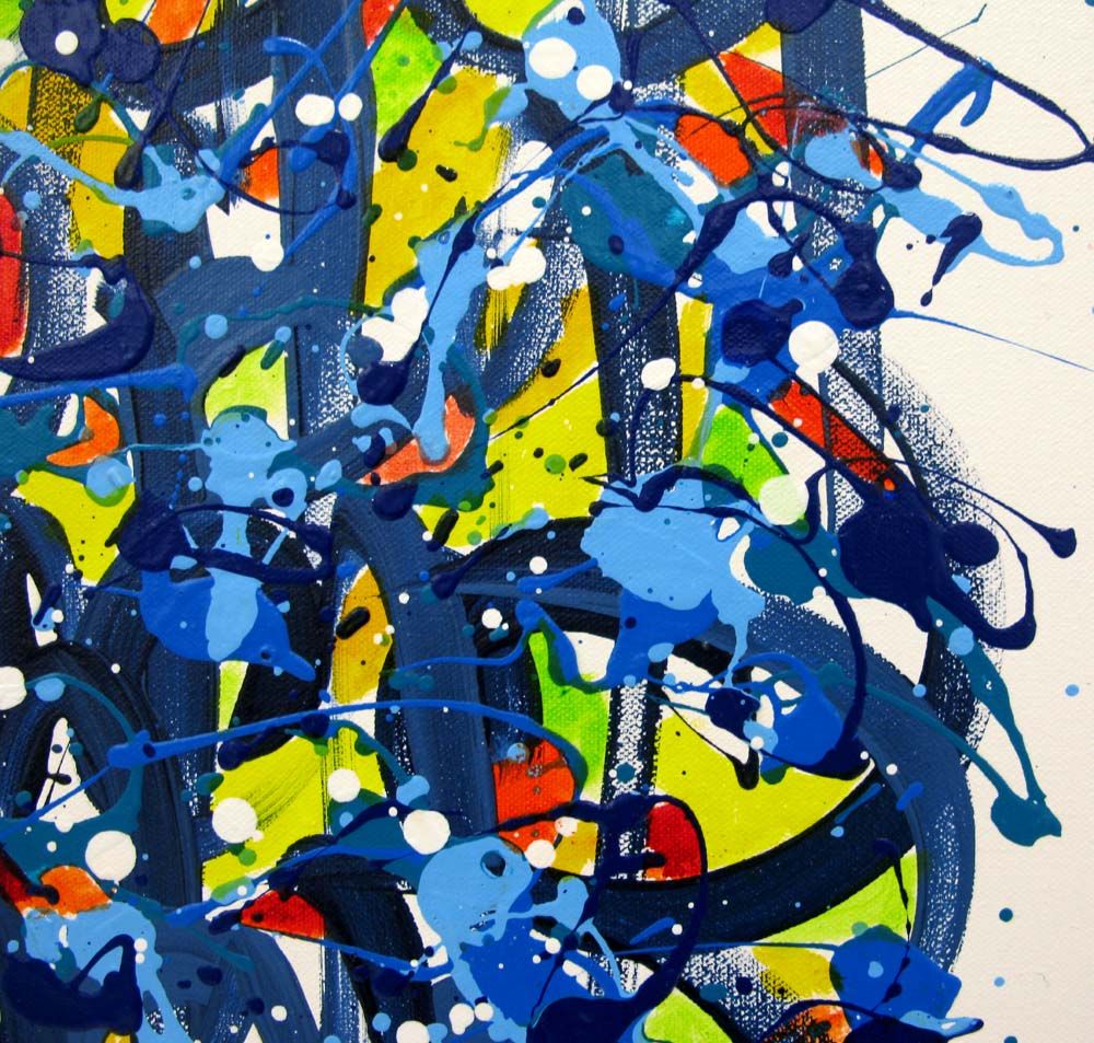 Tableau de STEPHANE RIME a pour titre  Noname E37 style abstrait dim : STEPHANE RIMEprix:250