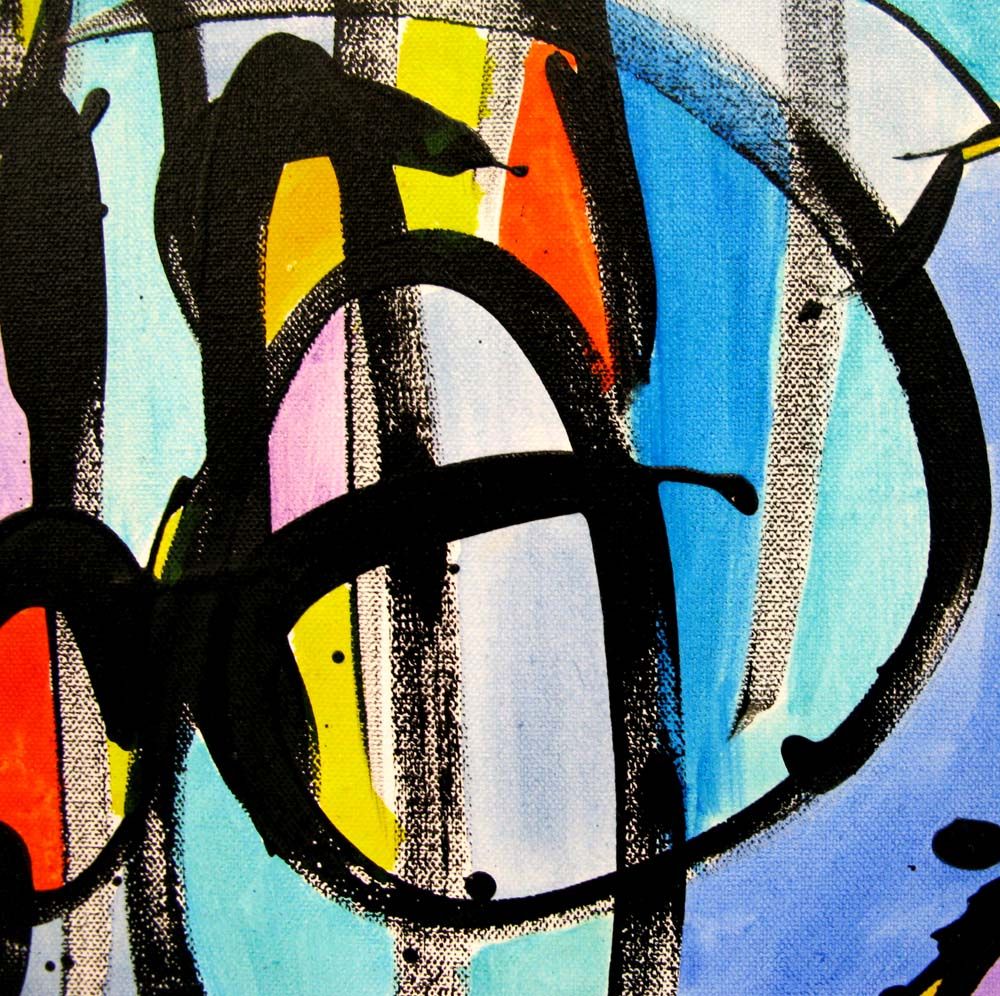 Tableau de STEPHANE RIME a pour titre  Noname D128 style abstrait dim : STEPHANE RIMEprix:250