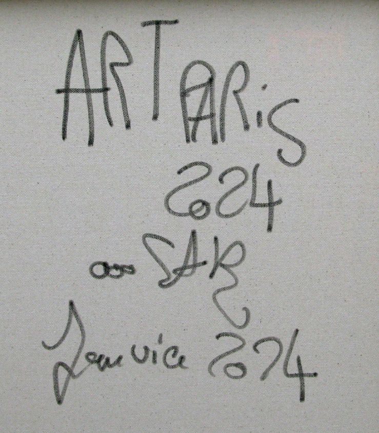 Tableau de RICO SAB a pour titre  ART PARIS style street pop art, street art dim : RICO SABprix:950