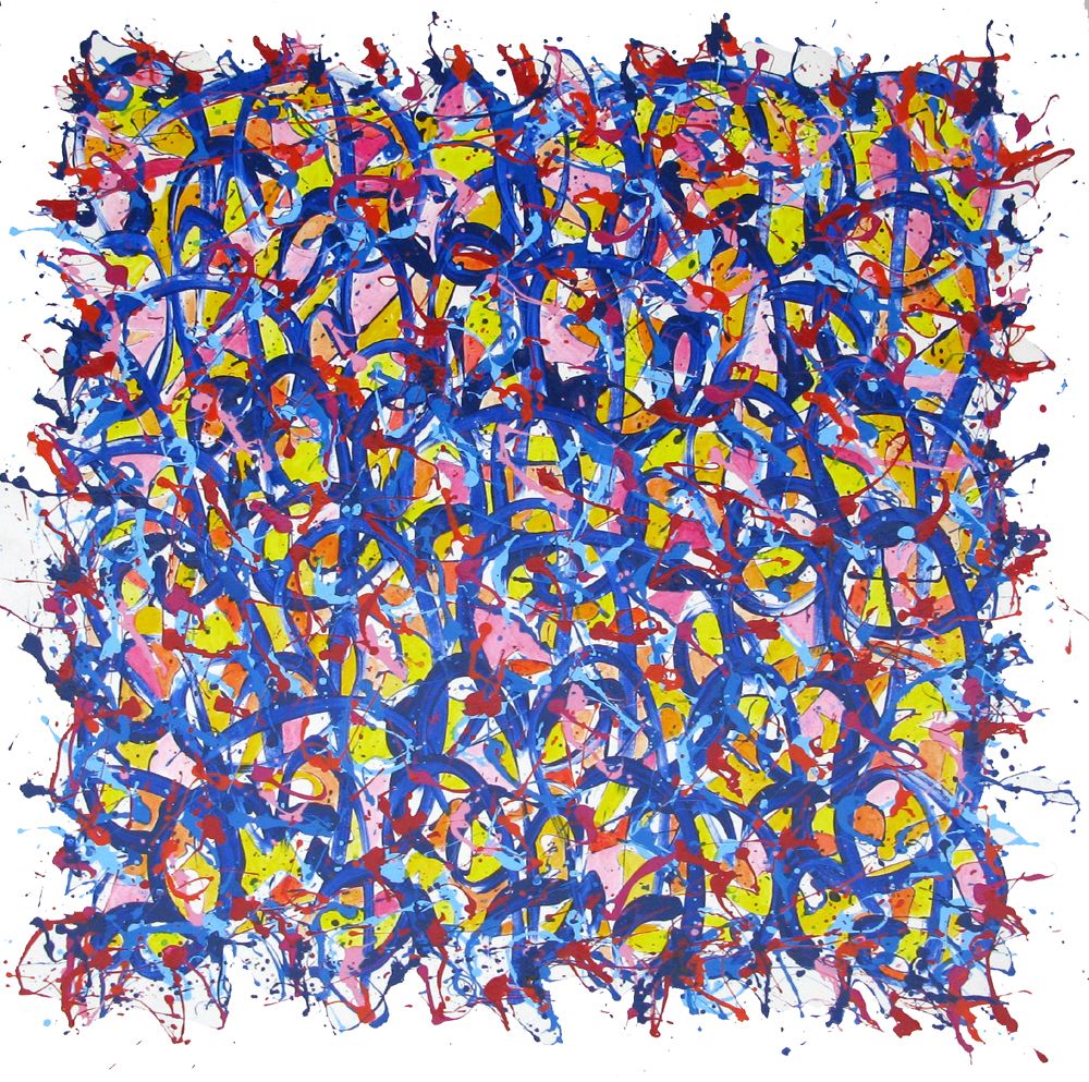 Tableau de STEPHANE RIME a pour titre  No name E61 style abstrait dim : STEPHANE RIMEprix:1200
