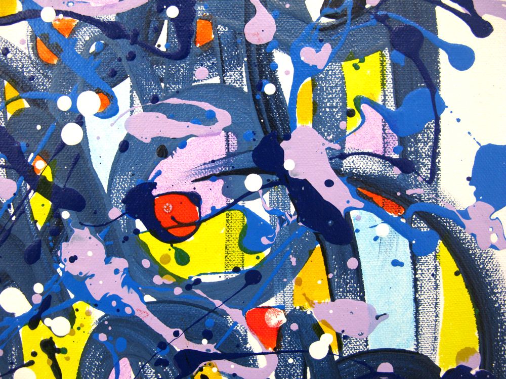 Tableau de STEPHANE RIME a pour titre  Noname E26 style abstrait dim : STEPHANE RIMEprix:230
