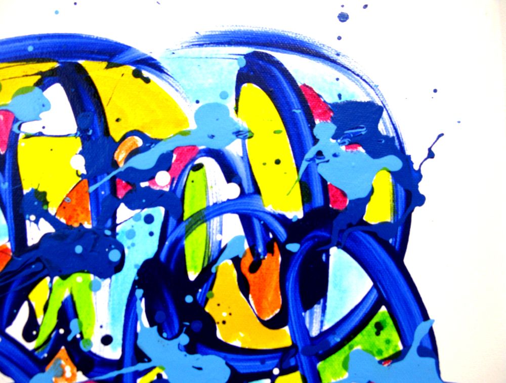 Tableau de STEPHANE RIME a pour titre  Noname E53 style abstrait dim : STEPHANE RIMEprix:230
