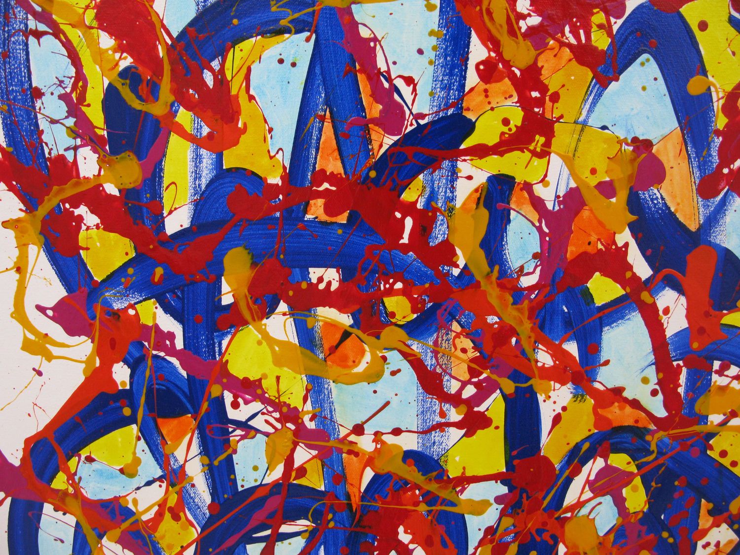 Tableau de STEPHANE RIME a pour titre  NO NAME E4 style abstrait dim : STEPHANE RIMEprix:850