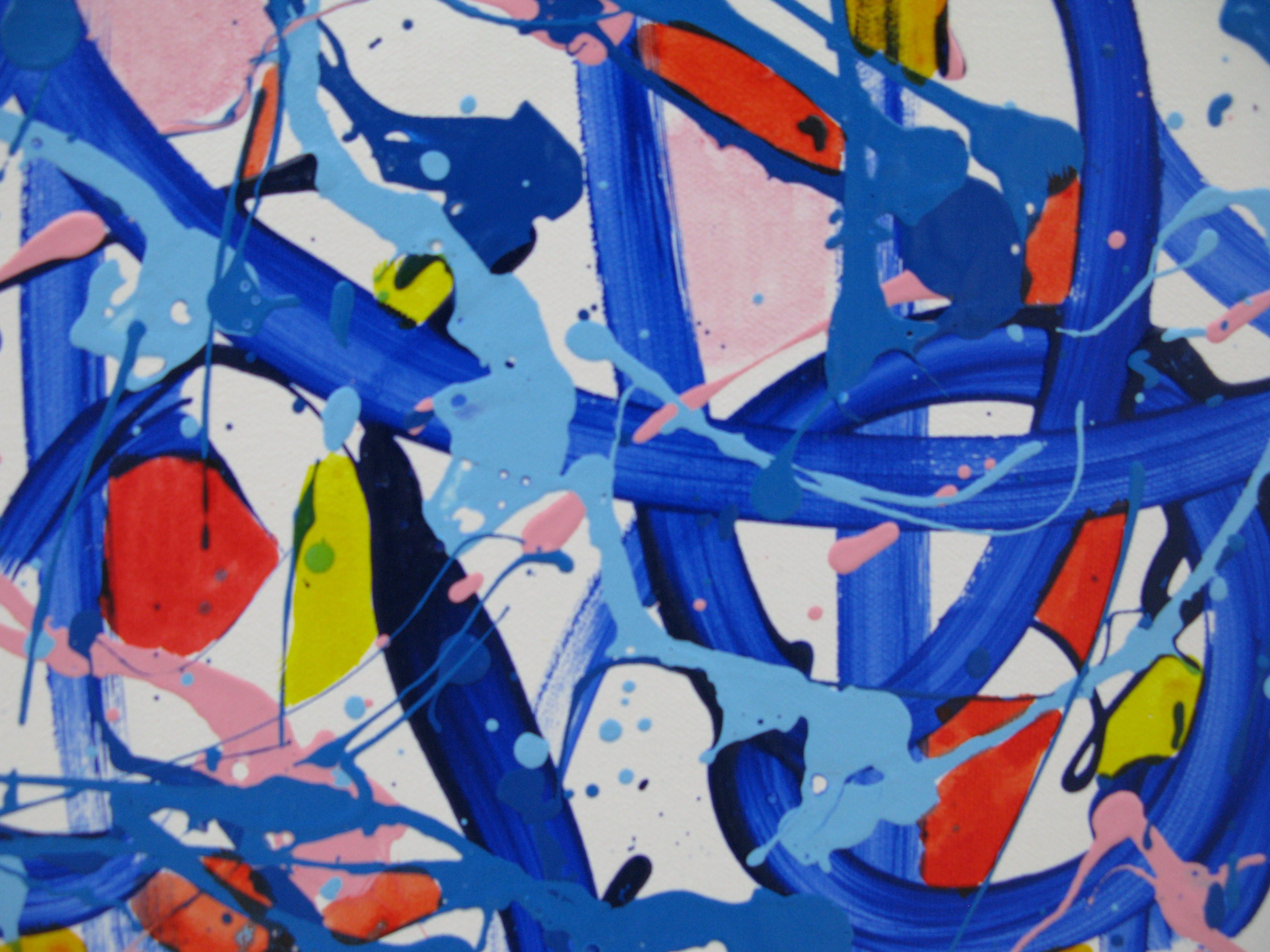 Tableau de STEPHANE RIME a pour titre  NO NAME E81 style abstrait dim : STEPHANE RIMEprix:950