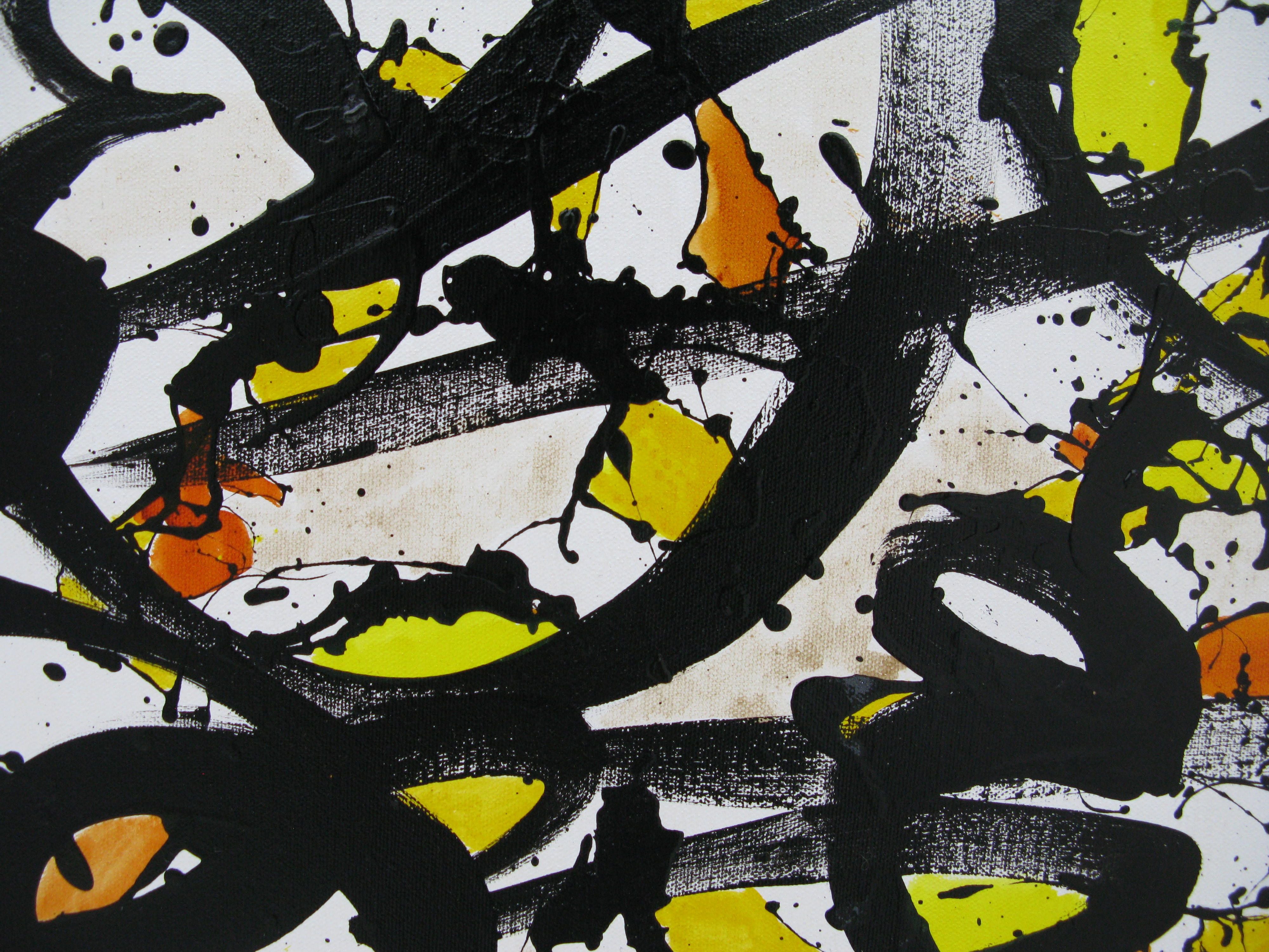 Tableau de STEPHANE RIME a pour titre  NO NAME E86 style abstrait dim : STEPHANE RIMEprix:950