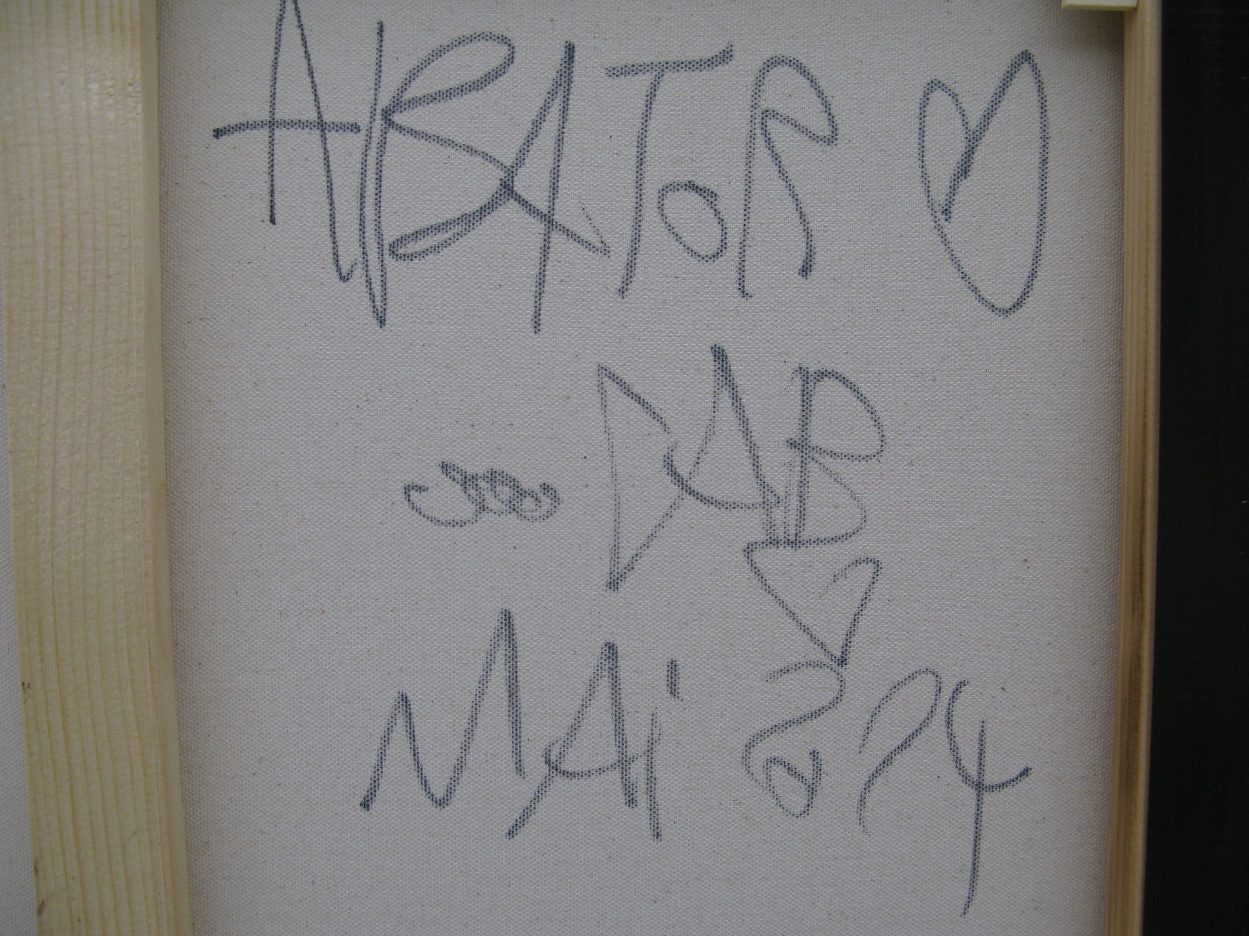 Tableau de RICO SAB a pour titre  Albator style street pop art, street art dim : RICO SABprix:600