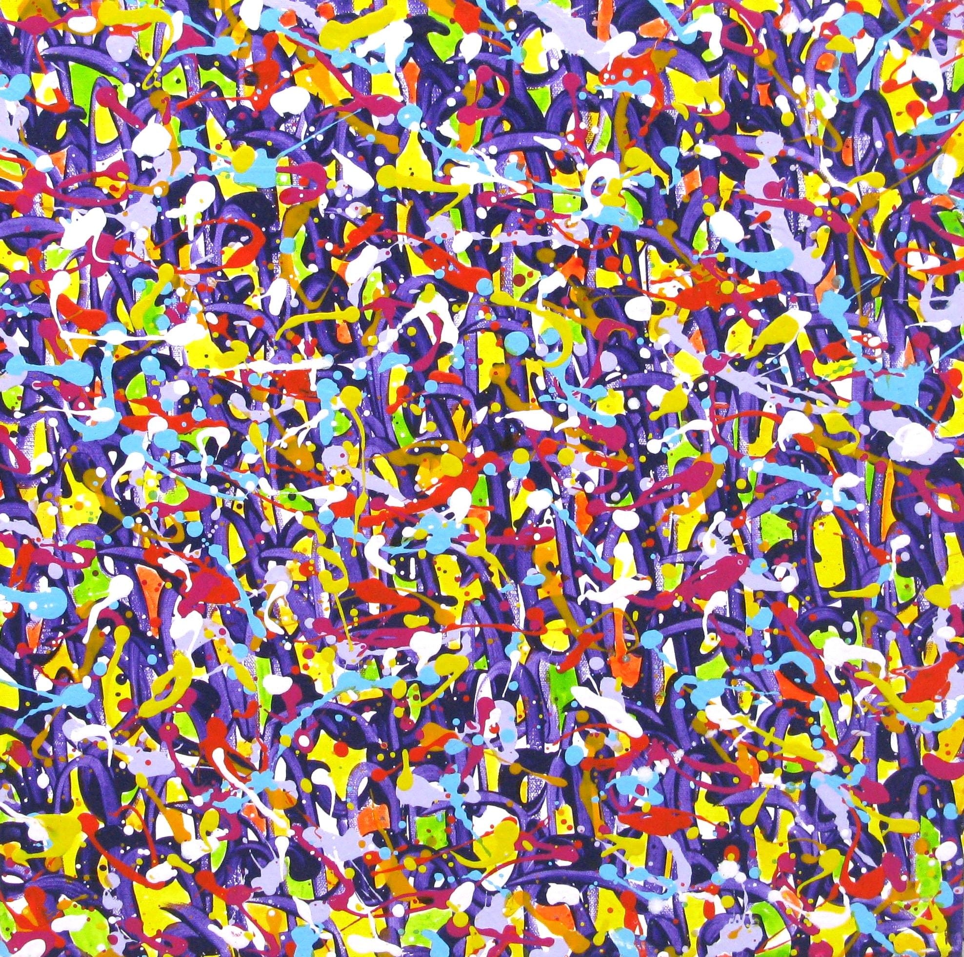 Tableau de STEPHANE RIME a pour titre  NO NAME D28 style abstrait dim : STEPHANE RIMEprix:250