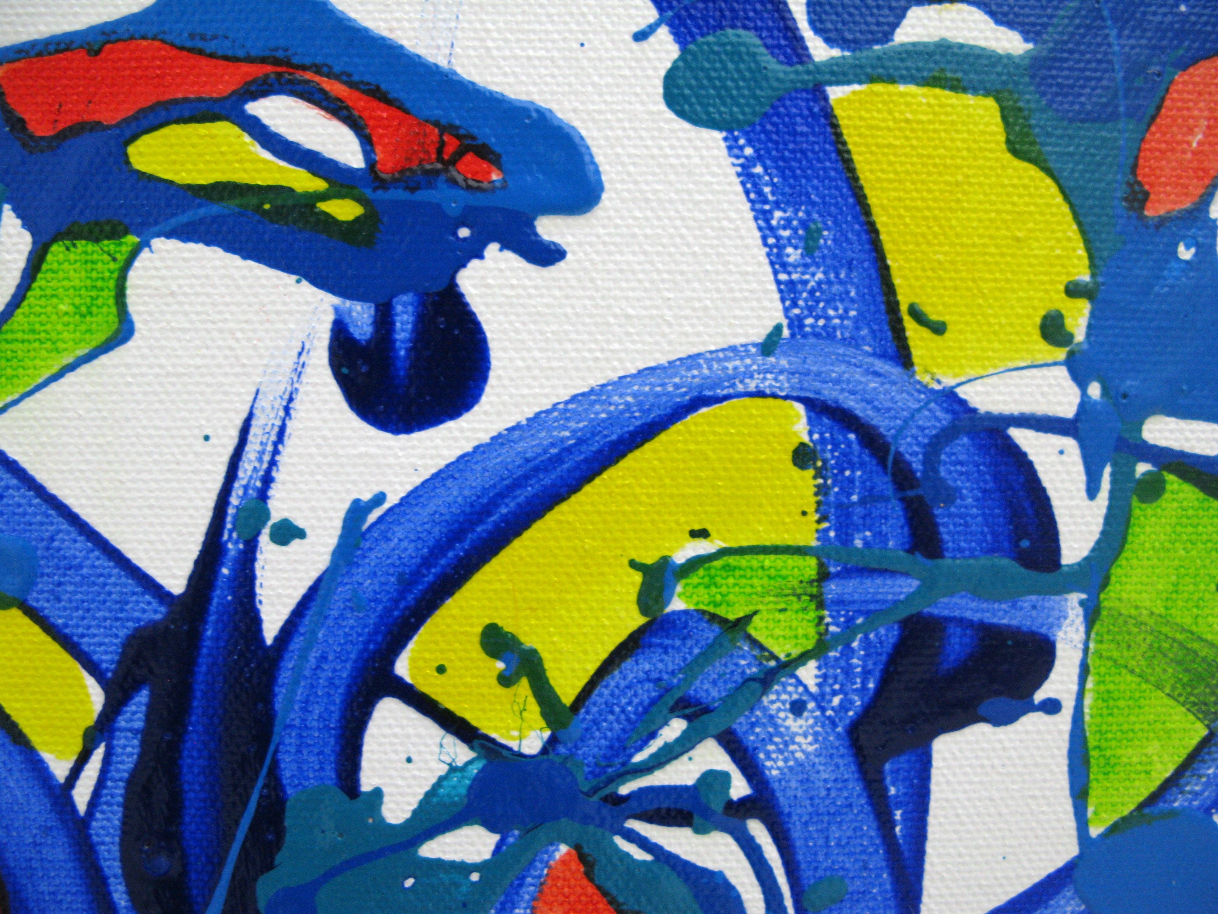 Tableau de STEPHANE RIME a pour titre  NO NAME E90 style abstrait dim : STEPHANE RIMEprix:250